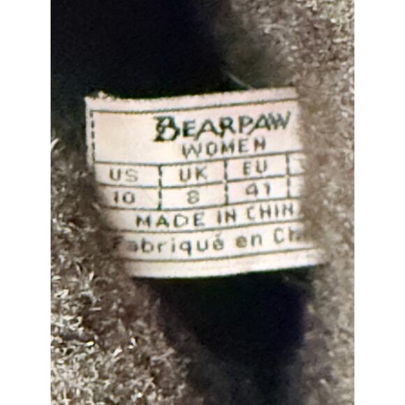 BearPaw Sheilah Womens Size 10 Suede Wool Fur Tall Winter Boot Waterproof Brown - Picture 8 of 11